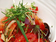 vorspeise büffet, tomaten salat