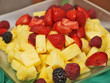 schoenheit diät,ananas und erdbeeren,obstsalat