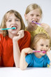 © Hallgerd - Children brushing teeth