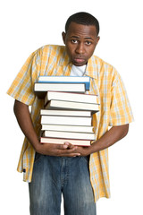 Poster - Student Carrying Books