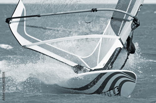 Dekoracja na wymiar  rozpryski-windsurfingowe