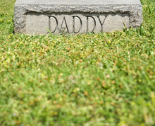 Gravestone With "Daddy"