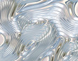 canvas print picture - Liquid Metal Background