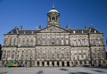 Royal Palace Dam Square Amsterdam Holland