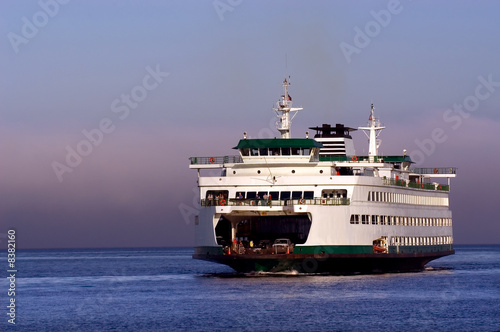 Fotografía Seattle ferryboat to Bainbridge island in Washington state