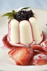 Wall Mural - Panna cotta