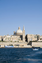 Waterfront View Grand Harbor Valletta Malta