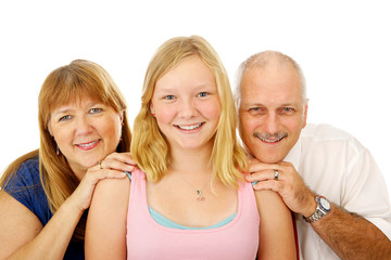 Wall Mural - Blond Blue Eyed Family