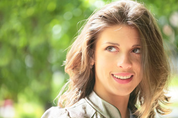 girl with brown hair