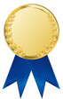 gold award ribbons