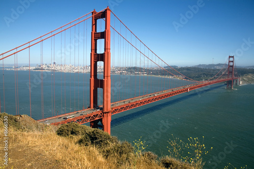 Foto-Fahne - Golden Gate Bridge (von Andreas Edelmann)