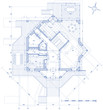 © Uladzimir - house plan: vector blueprint