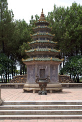 Wall Mural - Pagoda Thien Mu