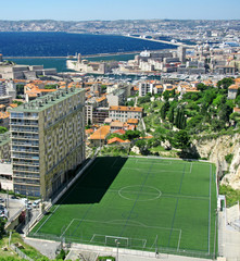 Wall Mural - foot ball à marseille