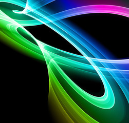 Wall Mural - Rainbow abstract