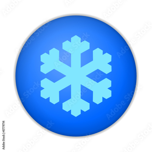 button schneeflocke