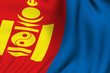 Rendered Mongolian Flag