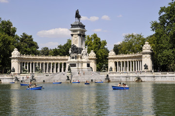 Wall Mural - Jardins du Retiro, Madrid