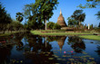 Buddhistische Tempelruine in Ayutthaya, Thailand