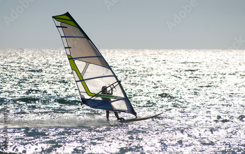 Naklejka na szybę Surfing