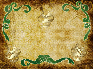 Wall Mural - Holiday Parchment