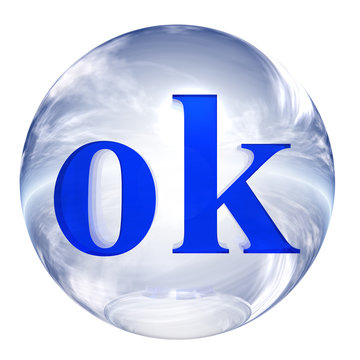 3d symbol on sphere