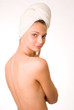 © Serge - Healthy girl with towel on her head