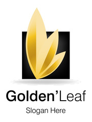 Golden Leaf Logo