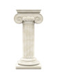 marble column isolated