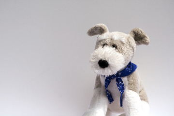 Schnauzer dog toy