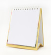 Notebook with empty pages. Object over white