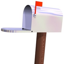 Open Rural Mailbox