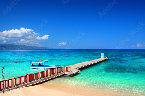 Doctor's Cave Beach Club, Montego Bay Poster Mural XXL
