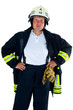 Portrait von einem Feuerwehrmann