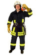 Portrait von einem Feuerwehrmann
