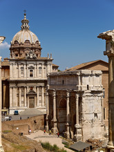 Rom, Die Ewige Stadt, St  Luca E Martina Kirche, Forum Romanum