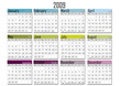 Calendar 2009
