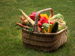 Vegetables in a basket