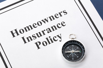 Document of Homeowners Insurance Policy for background