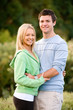 © EastWest Imaging - A young couple outside in the countryside