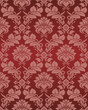 Damask wallpaper executed in a vector
