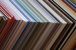 colored pasteboard corners of mat