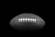© Kellie Folkerts - B&W Front View of Football