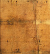 Weathered wood with rusty nails and cracks for background