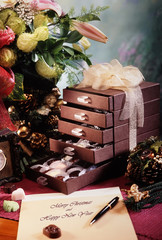 Wall Mural - chocolate box