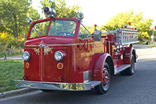 Vintage Fire Department Truck.