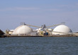 The dry-bulk port facility at Morehead City, North Carolina.