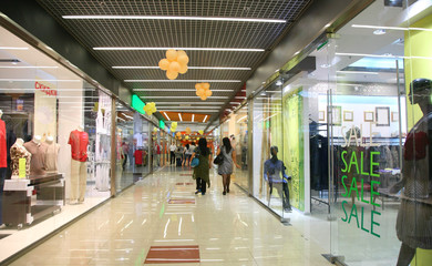 Wall Mural - corridor In mall