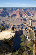 Blick vom South Rim in den Grand Canyon