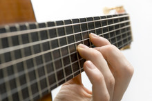 Guitar Player's Left Hand
